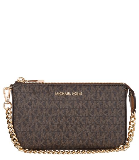 michael kors md chain pouchette|michael kors pochette jet set.